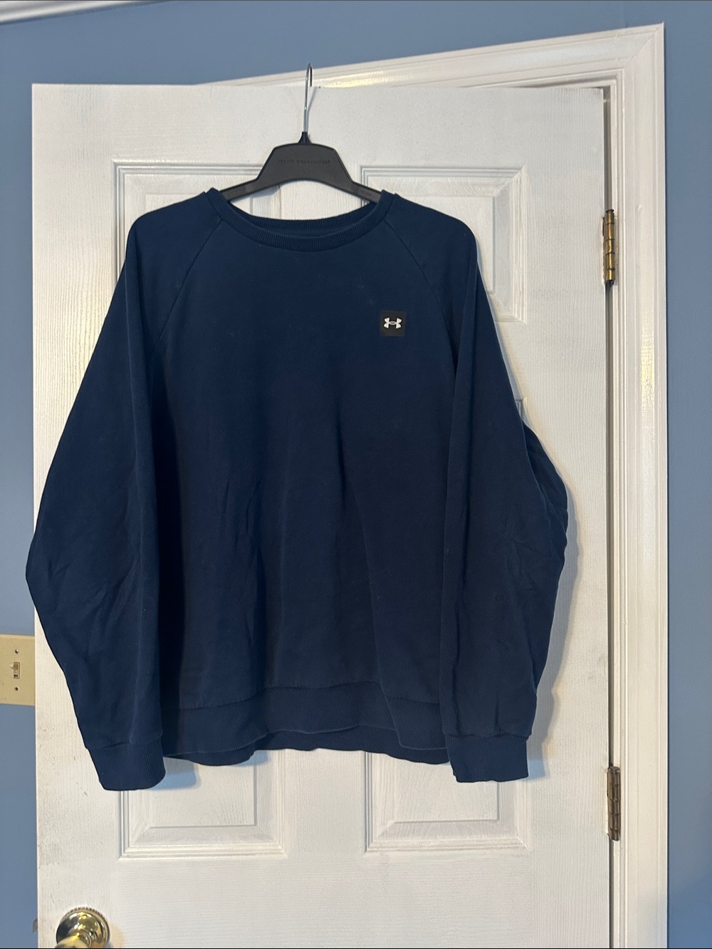 Under Armour Men's Navy Crewneck Sweatshirt